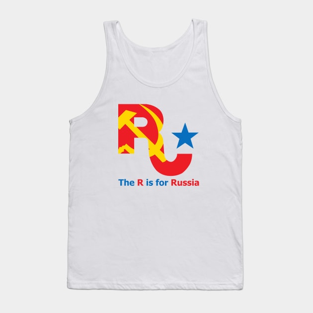 The R is for Russia Tank Top by christopper